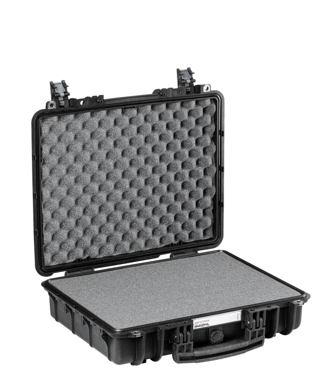 Explorer Case 4412HL Walizka czarna z pianką Tuft