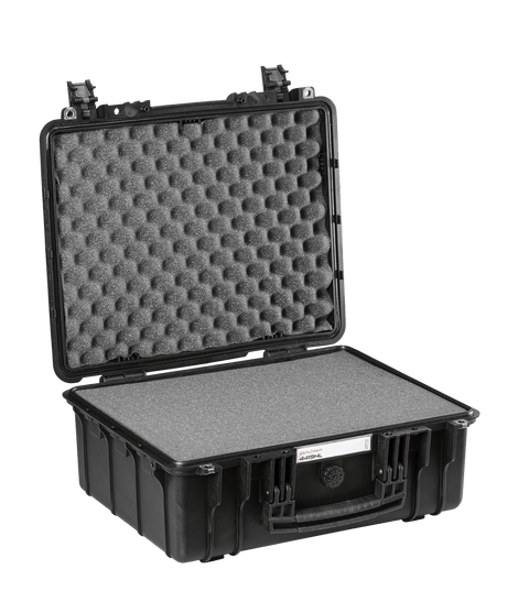 Explorer Case 4419HL Walizka czarna z pianką Tuft
