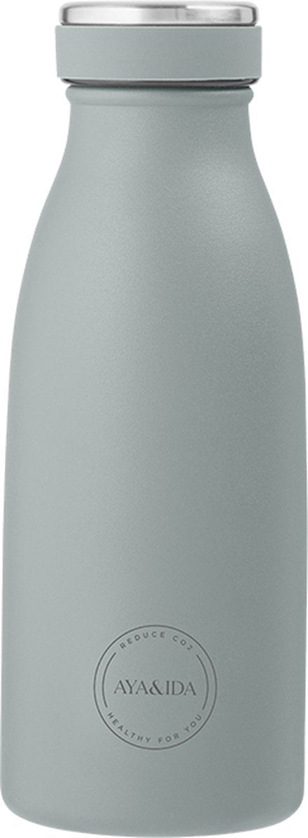 Aya ida - butelka do picia - termos - butelka na wodę - 350ml - miętowa zieleń