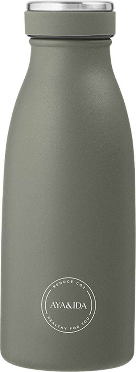 Aya ida - butelka do picia - termos - butelka na wodę - 350ml - tropikalna zieleń