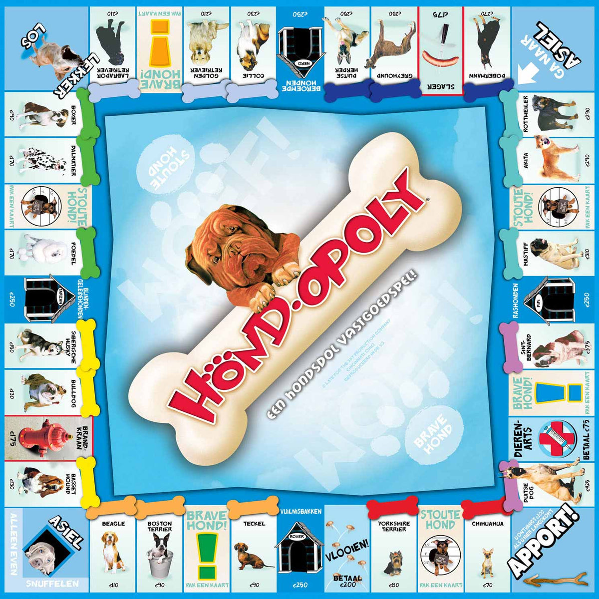 Gra planszowa dla psa Opoly