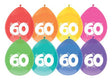Balony Haza 60 lat, opakowanie 8 sztuk