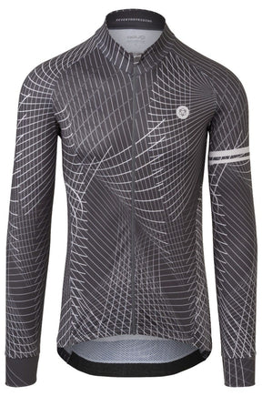 Nocturnal lines fietsshirt lange mouwen performance heren