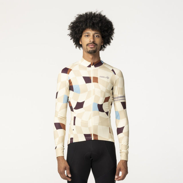 Square fietsshirt lange mouwen performance heren