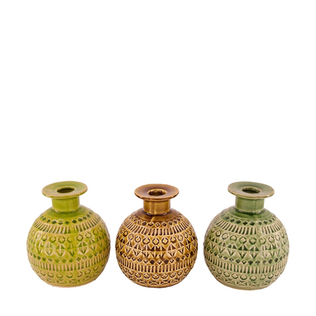 Kolekcje naturalne dijk Kolekcje naturalne Wazon ceramiczny o wymiarach ã˜13,5x16cm