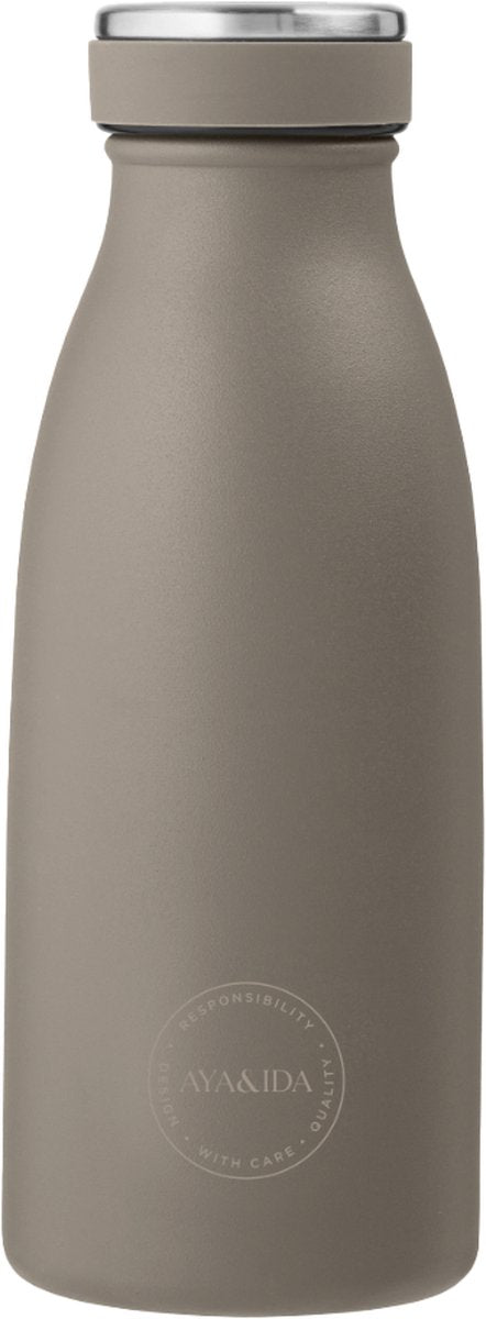 Aya ida - butelka do picia - termos - butelka na wodę - 350ml - drewno wyrzucone na brzeg
