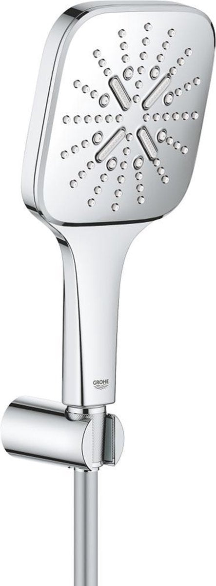 Zestaw do kąpieli Grohe Rainshower Smartactive Cube 130 - 3 rodzaje strumienia - chrom - 26589000