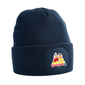 Czapka sąsiada i sąsiada - logo granatowe