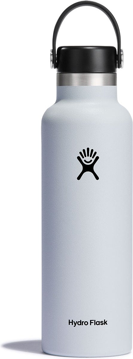Butelka do picia Hydro Flask standardowa z elastyczną nasadką na usta (621 ml) - biała