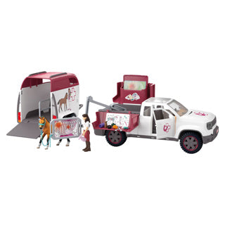 Mobilny weterynarz dla koni klubowych Schleich - 90 szt.