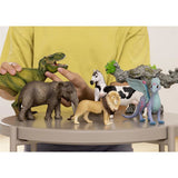 Schleich 13797 czarno-biała krowa | 5 sztuk