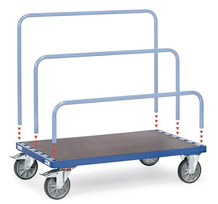 Wózek na talerze Fetra 1600x800mm - 750kg