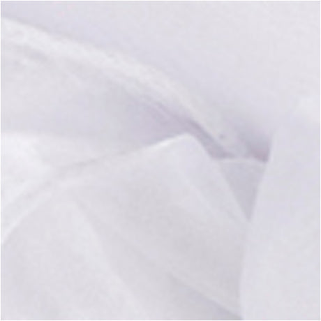 Creativ Company organza tkanina biała, 10 m