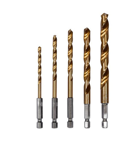 Yato metalen boorset hss-tin 5szt.hex 4-10mm