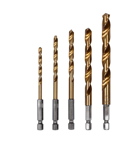 Yato metalen boorset hss-tin 5szt.hex 4-10mm