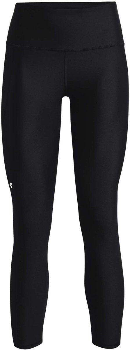 Damskie spodnie sportowe Under Armour Tech Hi Ankle Leg-blk w kolorze czarno-białym