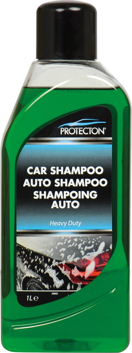Szampon samochodowy Protecton Heavy Duty - czyści silnie, szybko i bezpiecznie - usuwa brud, tłuste osady bez smug - do każdego rodzaju lakieru - przywraca połysk - pozostawia ochronną warstwę wosku - 1 litr