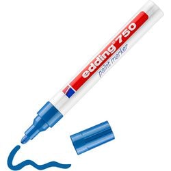 Marker farbowy Edding 750 2-4mm niebieski