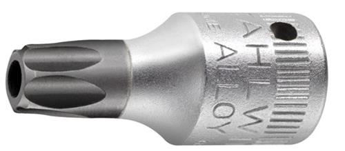 Nasadka Stahlwille torx 1 4 -t9 z otworem