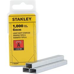 Zszywki Stanley 6mm typ a - 1000 sztuk - 1-tra204t