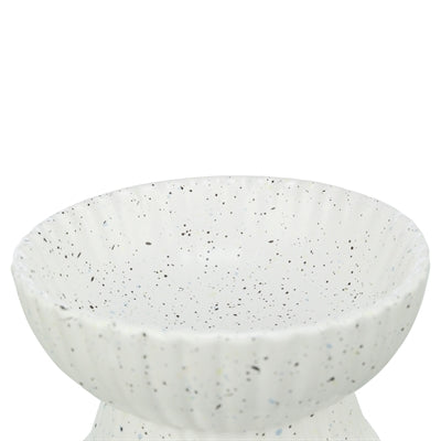 Trixie miska na karmę dla kotów miska do picia podwyższona, ceramiczna, biała