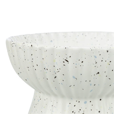 Trixie miska na karmę dla kotów miska do picia podwyższona, ceramiczna, biała