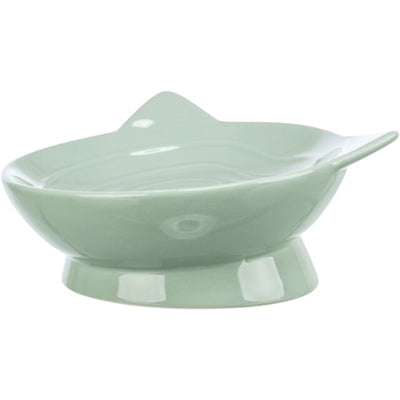 Trixie miska na karmę miska do picia dla kota viviana ceramiczna szałwia