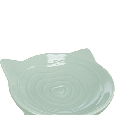 Trixie miska na karmę miska do picia dla kota viviana ceramiczna szałwia
