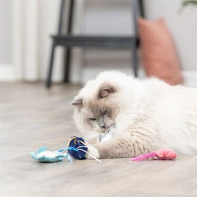 Trixie Marine Animal Plush z kocimiętowym asorti