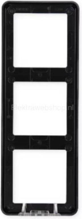 Jung cd583sw afdekking frame 3-voudig zwart 1 stuk(s)