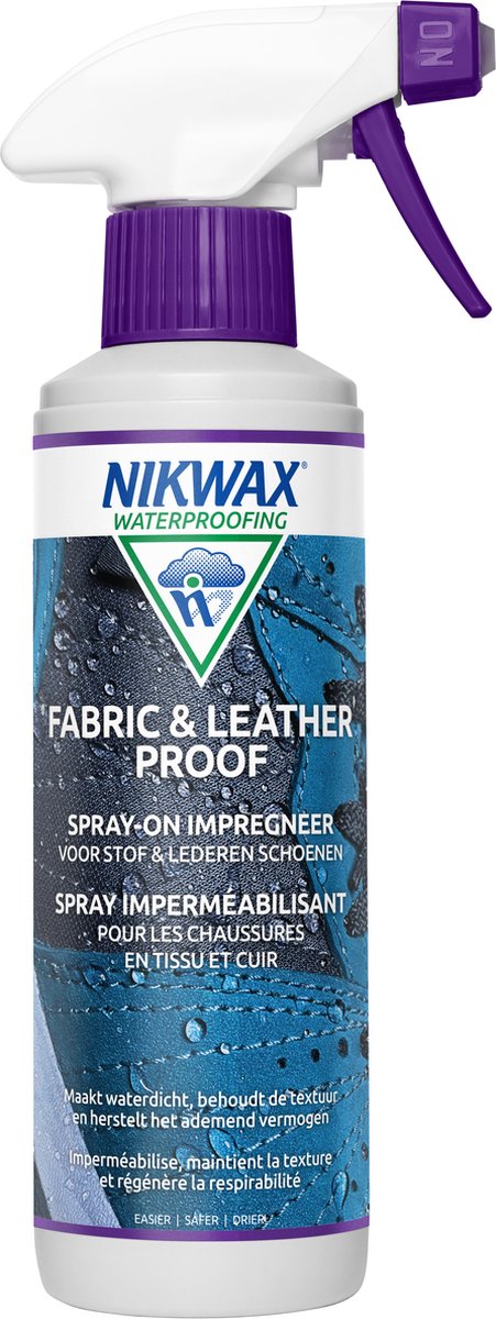 Nikwax impregnat do tkanin skórzanych w sprayu 300 ml