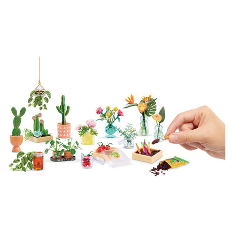 Miniświat rozrywki Mga - zrób z niego mini doniczki botaniczne