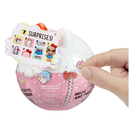 Kupa śmiechu. niespodzianka! uwielbia Hello Kitty Friends - minilaleczkę