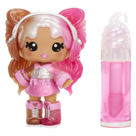 MGA Entertainment Lalka Yummiland - tajemnicza figurka z serii 2 z zestawem błyszczyków