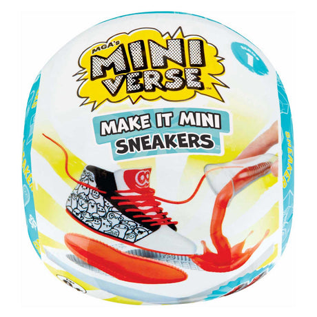 Miniverse make it mini sneakers - zestaw do rękodzieła - designerskie mini sneakersy z dodatkami