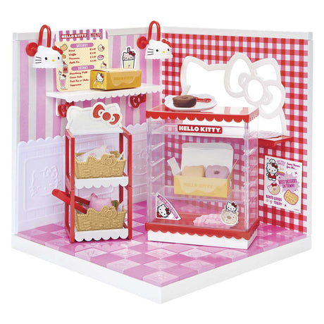 Miniverse make it mini space™ hello kitty® - zestaw do rękodzieła - zestaw konstrukcyjny - stwórz własną mini piekarnię hello kitty