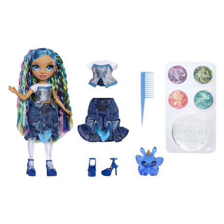 Mga Entertainment Rainbow High Fashion lalka ze śluzem - Skyler