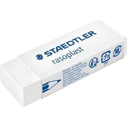 Gumka staedtler raso plas 526 b20 plastikowa biała