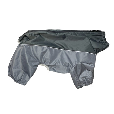 Wodoodporna szara kurtka dla psa Happy Pet Go Walk Mud