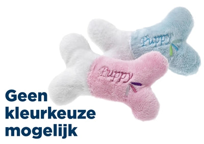 Flamingo Puppy Bone Pink lub jasnoniebieski