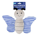 Battersea marszczony motylek w kolorze niebieskim
