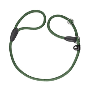Smycz Hunter Retriever ze stopem Freestyle w kolorze ciemnozielonym