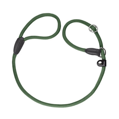 Smycz Hunter Retriever ze stopem Freestyle w kolorze ciemnozielonym