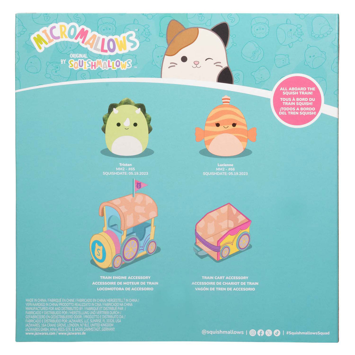 Squishmallows | 6 sztuk