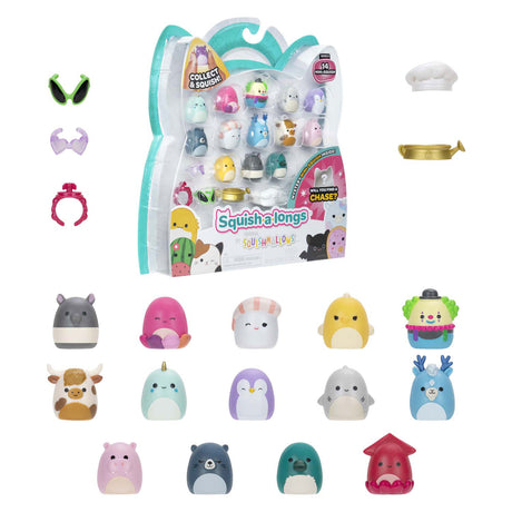 Squishmallows - figurki do gry w zgniatanie, 14 szt.