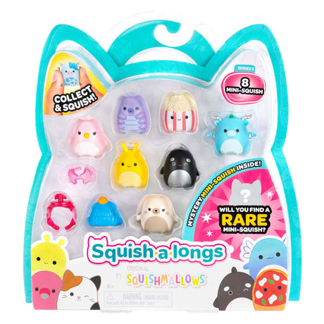 Jazwares squishmallows - squish-a-longs figurki zabawkowe styl 2 - 8 szt.