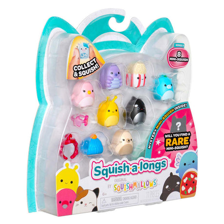 Jazwares squishmallows - squish-a-longs figurki zabawkowe styl 2 - 8 szt.