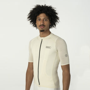 Merino fietsshirt six6 heren
