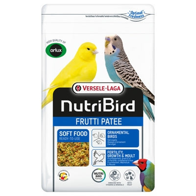 Nutribird traktuje pasztet frutti