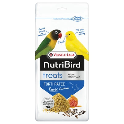 Nutribird traktuje forti patee